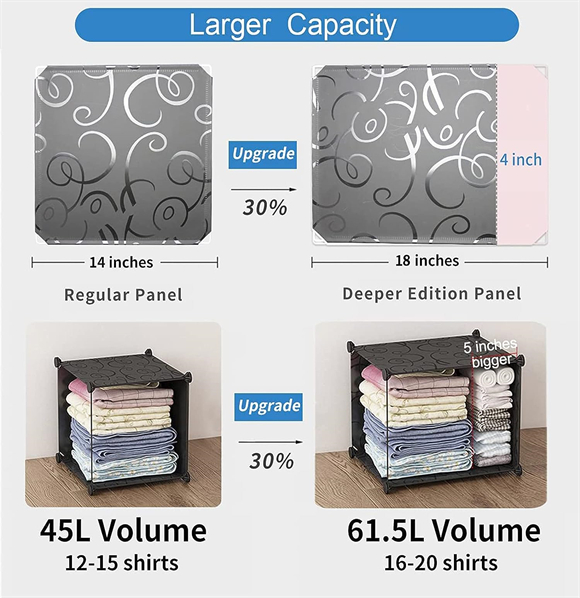 plastic wardrobe